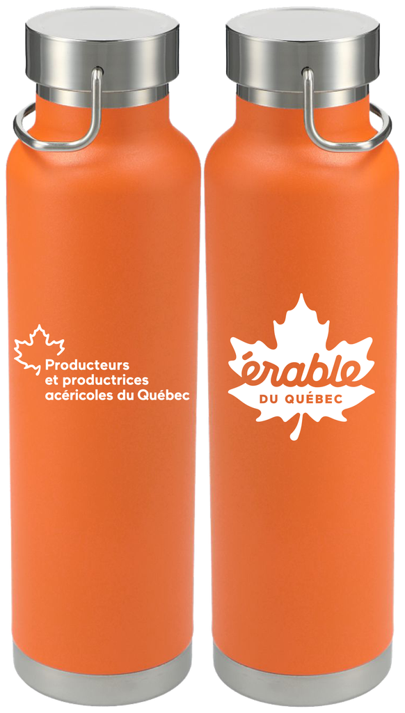 1625-85 bouteille d'eau Érable du Québec PPAQ