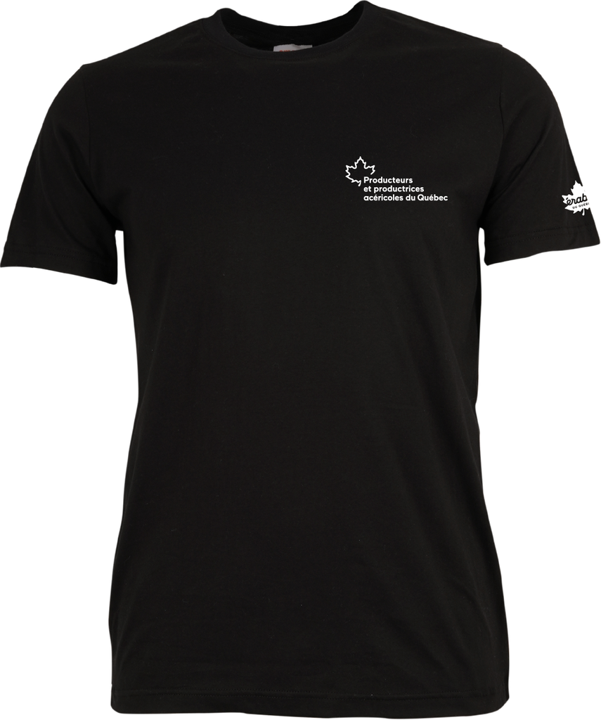 Producteurs et productrices acéricoles du Québec - 2106U T-shirt coton unisexe - SE. S16333 (AVG) - SE. S16334 (MG)