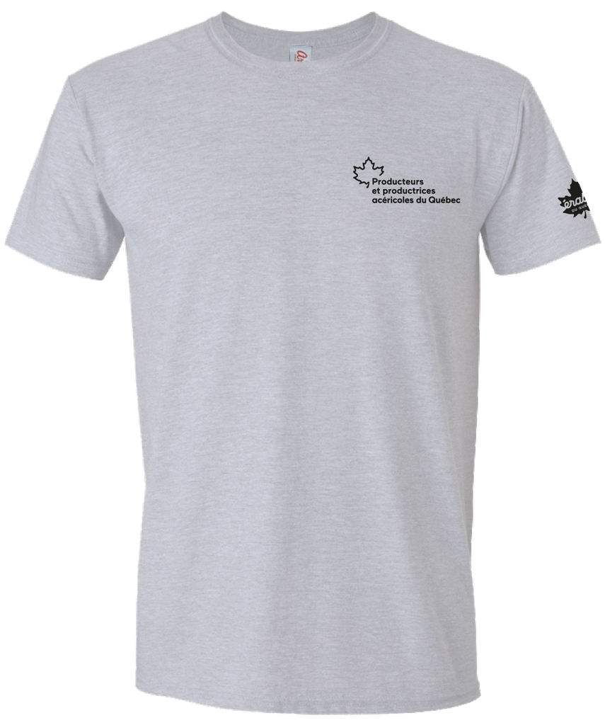 Producteurs et productrices acéricoles du Québec - 2106U T-shirt coton unisexe - SE. S16333 (AVG) - SE. S16334 (MG)