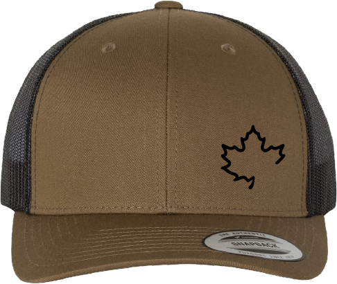 Producteurs et productrices acéricoles du Québec - 6606 Casquette Camionneur Rétro (Coyote/Noir) - BR. 14484 (AVG)