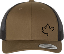 Producteurs et productrices acéricoles du Québec - 6606 Casquette Camionneur Rétro (Coyote/Noir) - BR. 14484 (AVG)