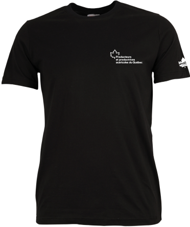 Producteurs et productrices acéricoles du Québec - 2106U T-shirt coton unisexe - SE. S16333 (AVG) - SE. S16334 (MG)