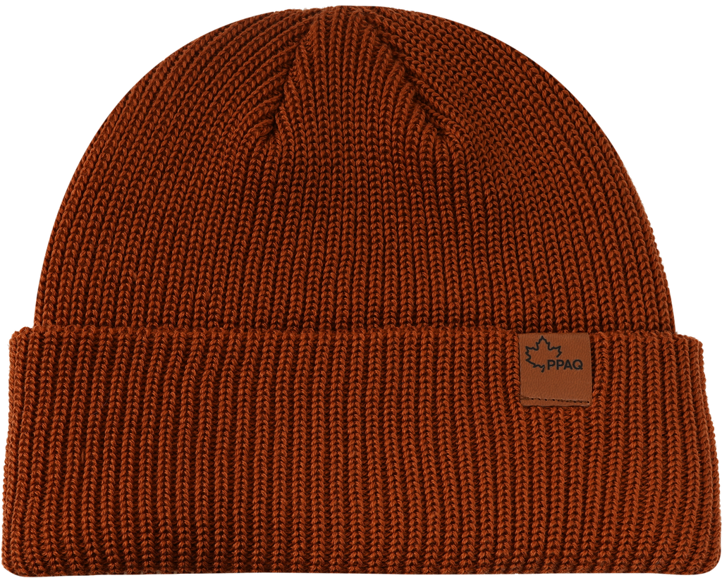 Producteurs et productrices acéricoles du Québec - 914 Tuque à rebord côtelée - ECCF. ECCF282 (AVG) (rouille)