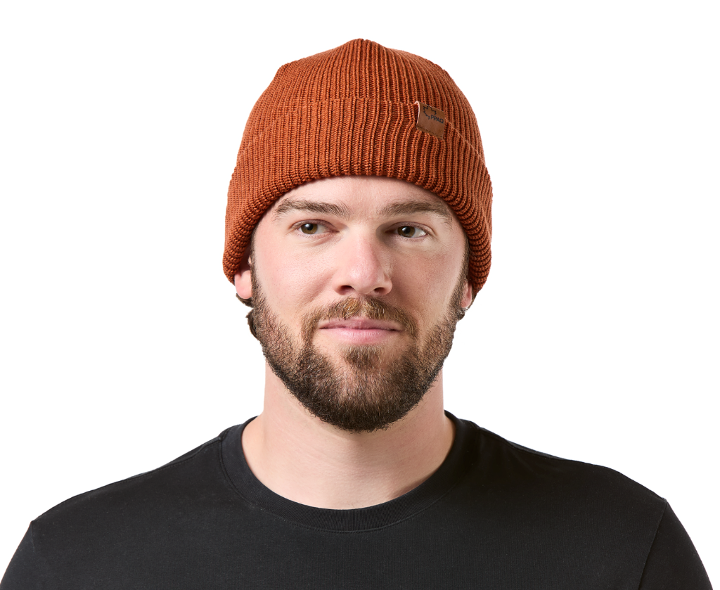 Producteurs et productrices acéricoles du Québec - 914 Tuque à rebord côtelée - ECCF. ECCF282 (AVG) (rouille)