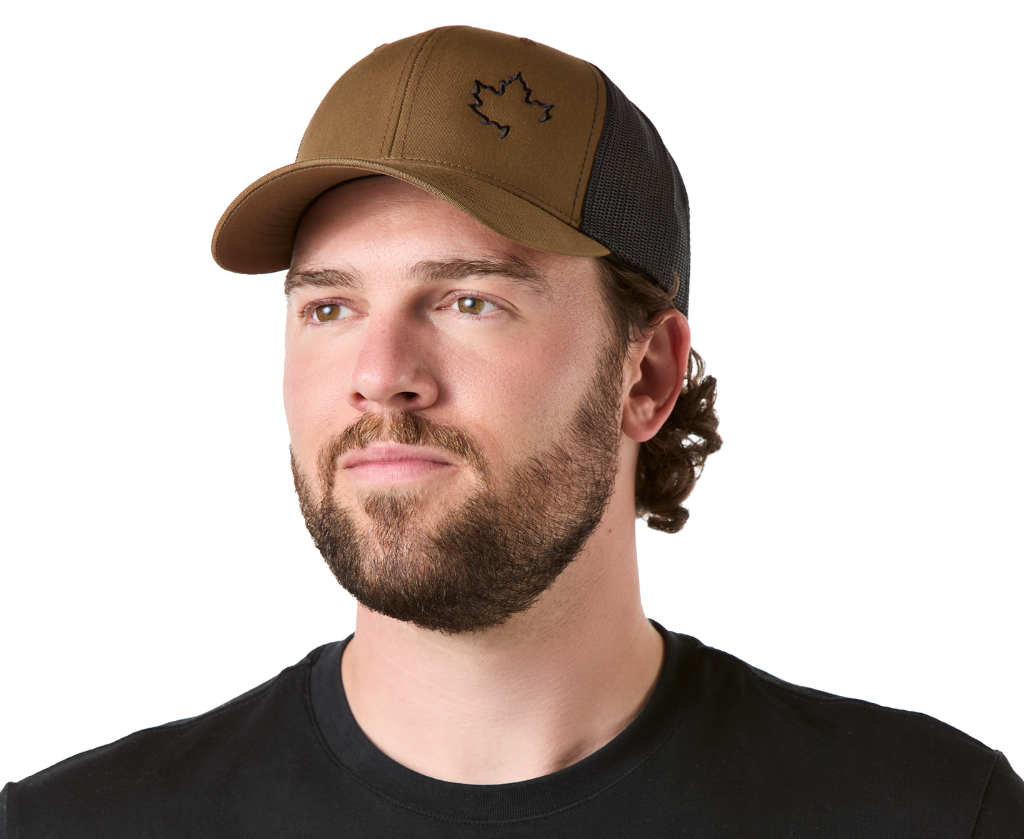 Producteurs et productrices acéricoles du Québec - 6606 Casquette Camionneur Rétro (Coyote/Noir) - BR. 14484 (AVG)